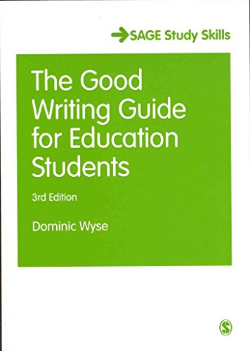 Stock image for The Good Writing Guide for Education Students for sale by Better World Books