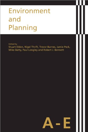 9781446208083: Environment and Planning (SAGE Library of Urban and Regional Research)
