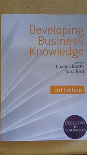 Beispielbild fr Developing Business Knowledge zum Verkauf von WorldofBooks