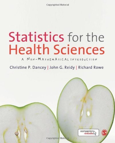 Imagen de archivo de Statistics for the Health Sciences a la venta por GreatBookPrices