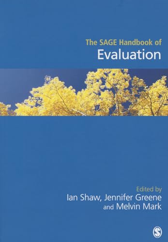 Stock image for The SAGE Handbook of Evaluation for sale by HPB-Red