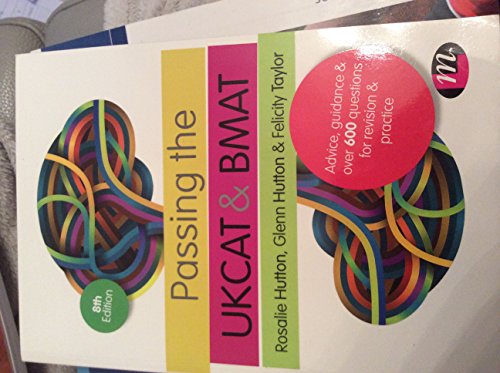 Stock image for Passing the Ukcat and Bmat: Advice, Guidance And Over 600 Questions For Revision And Practice (Student Guides To University Entrance Series) for sale by WorldofBooks