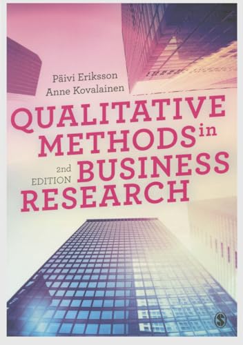 Imagen de archivo de Qualitative Methods in Business Research (Introducing Qualitative Methods series) a la venta por SecondSale