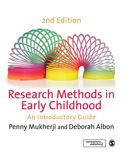 Imagen de archivo de Research Methods in Early Childhood: An Introductory Guide a la venta por HPB-Red