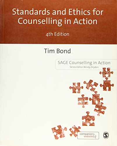 Imagen de archivo de Standards and Ethics for Counselling in Action (Counselling in Action series) a la venta por HPB-Red