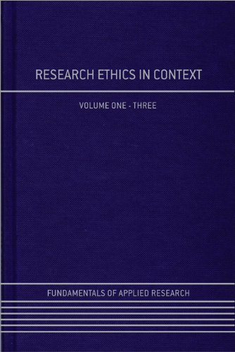 Stock image for RESEARCH ETHICS IN CONTEXT, 3 VOLUMES SET for sale by Basi6 International