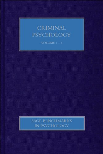 9781446286067: Criminal Psychology (SAGE Benchmarks in Psychology)