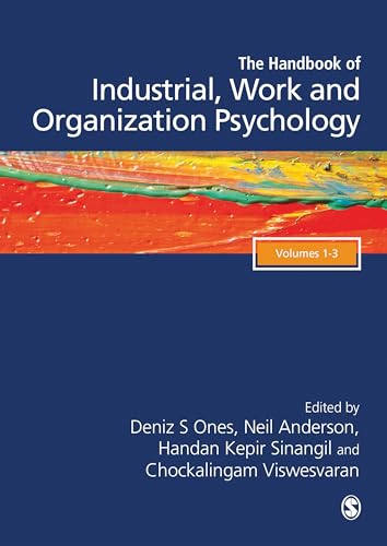 Beispielbild fr The SAGE Handbook of Industrial, Work & Organizational Psychology, 3v zum Verkauf von GF Books, Inc.