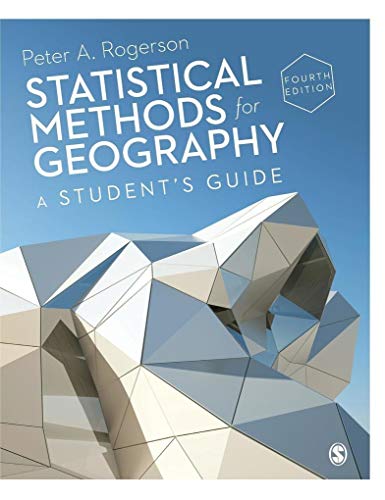 Stock image for Statistical Methods for Geography : A Student's Guide for sale by Better World Books