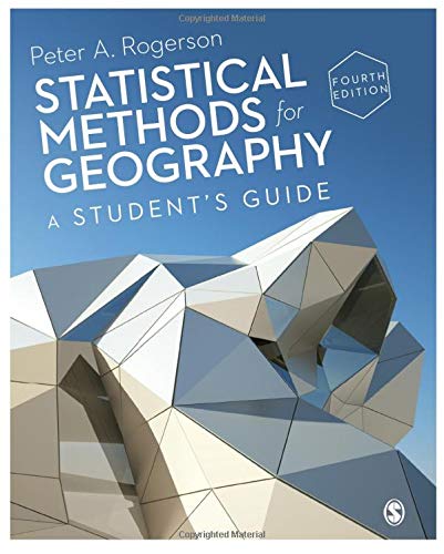 Stock image for Statistical Methods for Geography: A Students Guide for sale by A Team Books