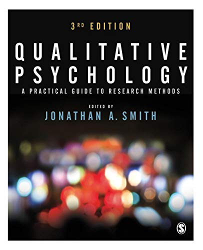 9781446298466: Qualitative Psychology: A Practical Guide to Research Methods