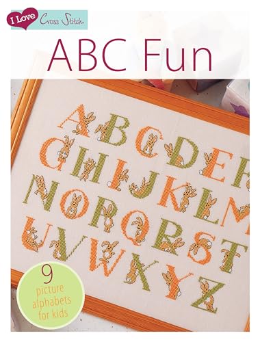 9781446303382: I Love Cross Stitch ABC Fun: 9 Picture Alphabets for Kids