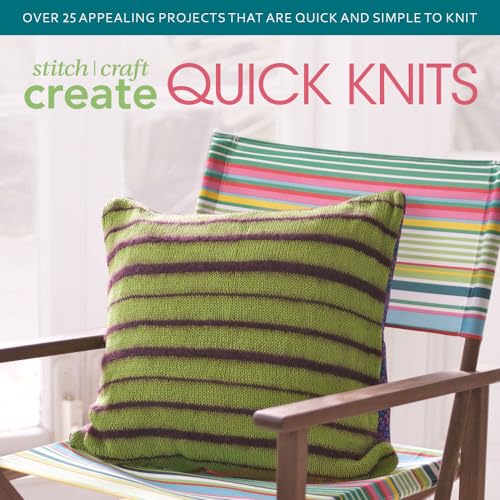 Beispielbild fr Stitch, Craft, Create Quick Knits: Over 25 Appealing Projects That Are Quick and Simple to Knit for Yourself or for Others zum Verkauf von Wonder Book