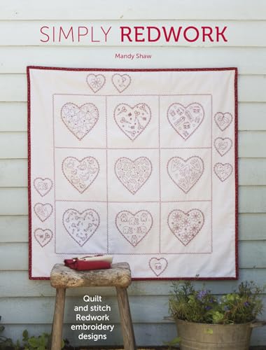 9781446305027: SIMPLY REDWORK: Quilt and Stitch Redwork Embroidery Designs