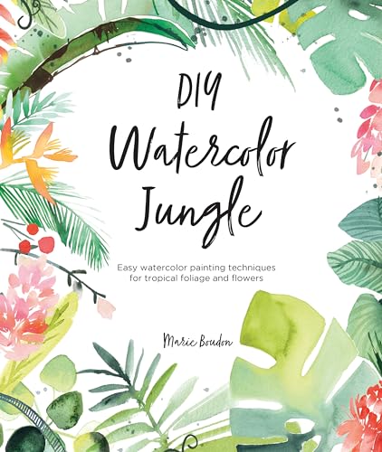 Beispielbild fr Diy Watercolor Jungle: Easy watercolor painting techniques for tropical flowers and foliage: 2 zum Verkauf von WorldofBooks