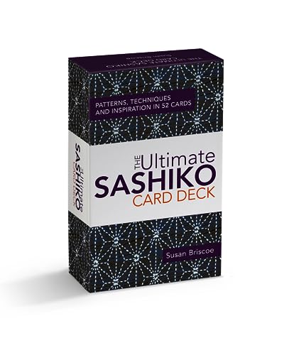 Stock image for The Ultimate Sashiko Card Deck: Patterns, Techniques and Inspiration in 52 Cards for sale by Lakeside Books