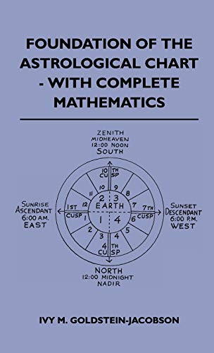 Imagen de archivo de Foundation Of The Astrological Chart With Complete Mathematics a la venta por PBShop.store US