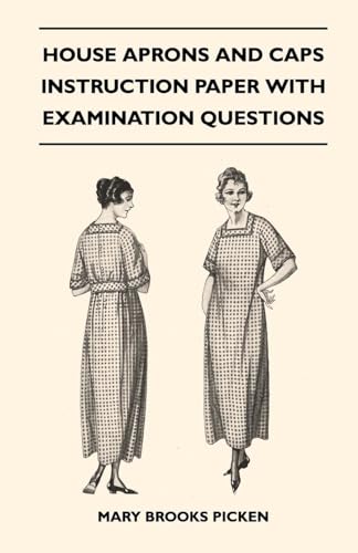 Beispielbild fr House Aprons and Caps - Instruction Paper with Examination Questions zum Verkauf von Phatpocket Limited