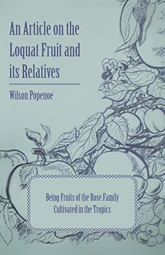 Stock image for An Article on the Loquat Fruit and its Relatives Being Fruits of the Rose Family Cultivated in the Tropics for sale by PBShop.store US