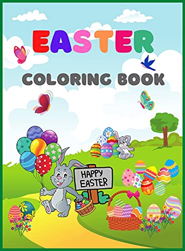 Beispielbild fr Easter Coloring Book: A Fun Activity Big Easter Egg Coloring Book for Toddlers & Preschool, Large Print, Big & Easy, Simple Drawings FOR KIDS 1-4, 4-8(Easter Book for toddlers Boys & Girls) [Hardcover ] zum Verkauf von booksXpress