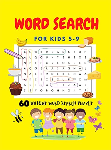 Beispielbild fr Word Search for Kids 5-9: Search and Find, Slove Clever Clues And Hunt for Hidden words while Practicing Spelling, Learn Vocabulary, and Improve zum Verkauf von ThriftBooks-Atlanta