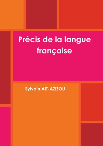 Imagen de archivo de Prcis de la langue franaise a la venta por Revaluation Books