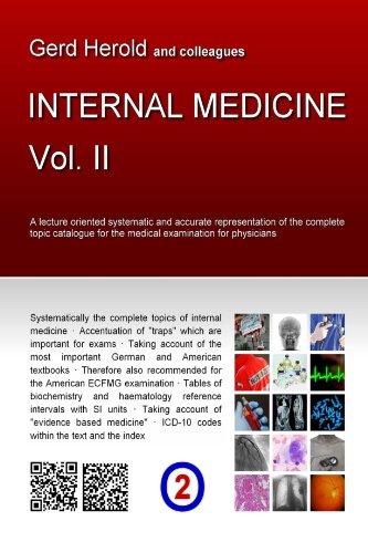 Beispielbild fr HEROLD's Internal Medicine - Vol. 2 zum Verkauf von Phatpocket Limited