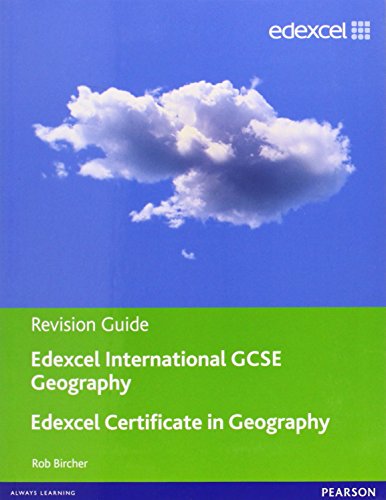 Imagen de archivo de Revision Guide Edexcel International GCSE Geography: Edexcel Certifi cate in Geography a la venta por WorldofBooks