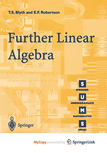 9781447106623: Further Linear Algebra
