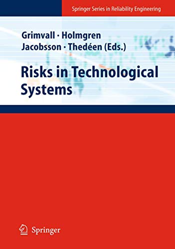 9781447125198: Risks in Technological Systems: Springer Series in Reliability Engineering