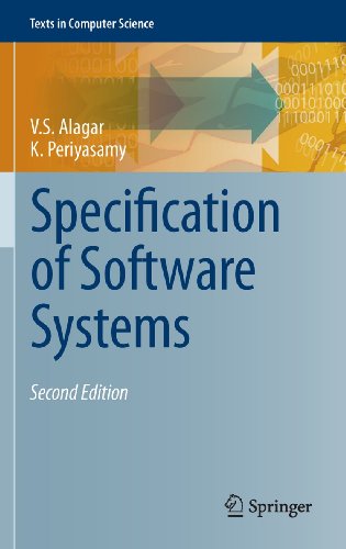 Imagen de archivo de Specification of Software Systems (Texts in Computer Science) a la venta por Lucky's Textbooks