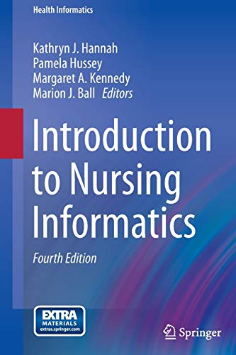 Beispielbild fr Introduction to Nursing Informatics (Health Informatics) zum Verkauf von HPB-Red