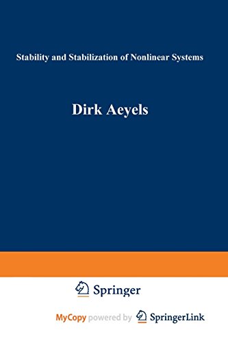 9781447139720: Stability and Stabilization of Nonlinear Systems