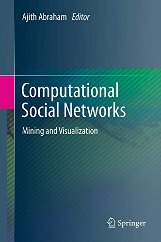 Stock image for Computational Social Networks : Mining and Visualization for sale by Buchpark