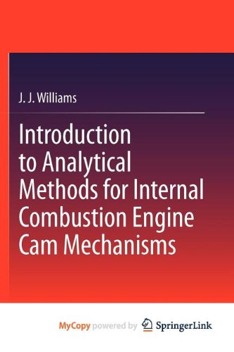 9781447145653: Introduction to Analytical Methods for Internal Combustion Engine Cam Mechanisms