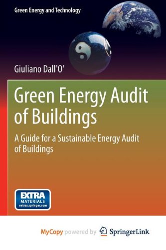 9781447150657: Green Energy Audit of Buildings: A guide for a sustainable energy audit of buildings