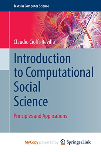 9781447156628: Introduction to Computational Social Science: Principles and Applications