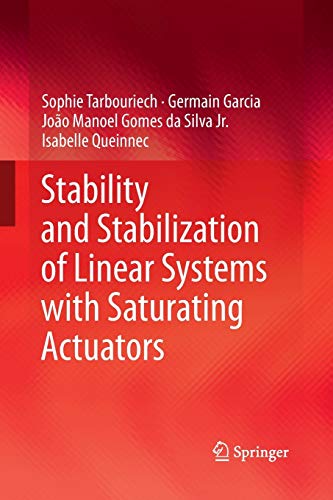 9781447158059: Stability and Stabilization of Linear Systems with Saturating Actuators