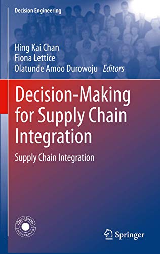 9781447158790: Decision-Making for Supply Chain Integration: Supply Chain Integration (Decision Engineering)
