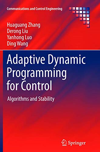 Beispielbild fr Adaptive Dynamic Programming for Control zum Verkauf von moluna