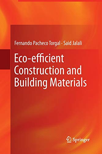 Stock image for Eco-Efficient Construction and Building Materials for sale by Better World Books Ltd