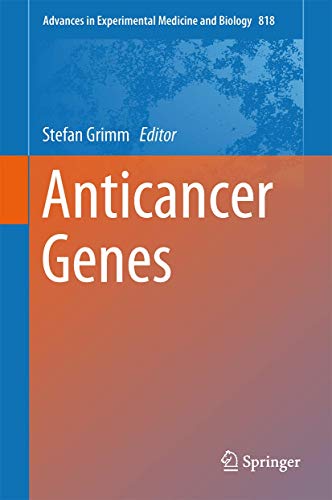 Imagen de archivo de Anticancer genes. a la venta por Gast & Hoyer GmbH