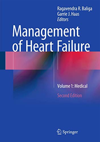 Imagen de archivo de Management of Heart Failure, Vol. 1: Medical. a la venta por Antiquariat im Hufelandhaus GmbH  vormals Lange & Springer