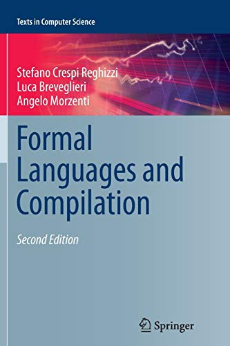Stock image for Formal Languages and Compilation (Texts in Computer Science) for sale by Lucky's Textbooks
