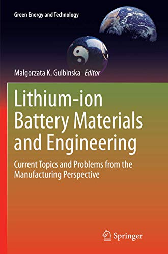 9781447171843: Lithium-ion Battery Materials and Engineering: Current Topics and Problems from the Manufacturing Perspective (Green Energy and Technology)