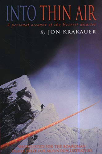 Stock image for Into Thin Air [Jul 01, 2011] Krakauer, Jon for sale by Once Upon A Time Books