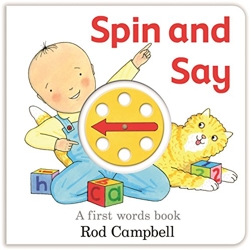 Beispielbild fr Spin and Say: A First Words Book zum Verkauf von WorldofBooks