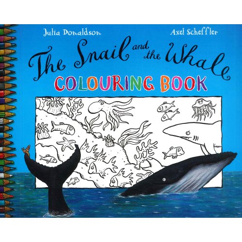 Imagen de archivo de Snail and the Whale Colouring Book a la venta por AwesomeBooks