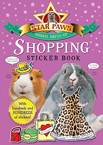 Imagen de archivo de Shopping: Star Paws: An animal dress-up sticker book a la venta por WorldofBooks