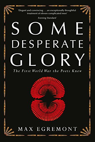 Imagen de archivo de Some Desperate Glory: The First World War the Poets Knew a la venta por AwesomeBooks